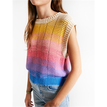 Packman Knitted Top Candy Pink