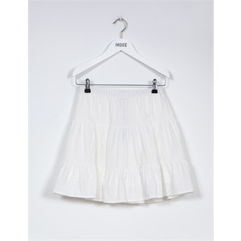 Piselli Skirt White