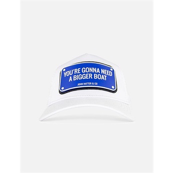 John Hatter & Co. Cap - Bigger Boat White