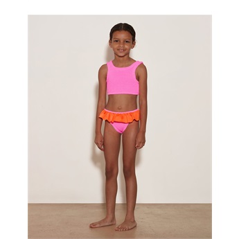 HUNZA G - Baby Duo Olive Bubblegum/Orange