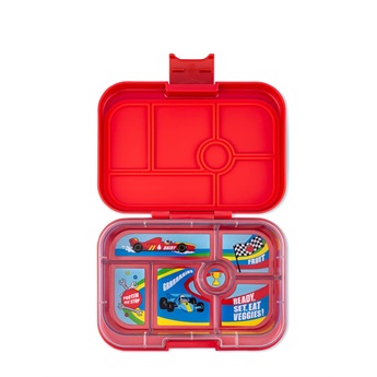 Yumbox Original - Roar Red/Race Cars