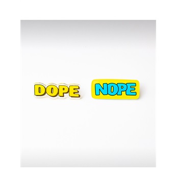 Set of Pins - Nope / Dope