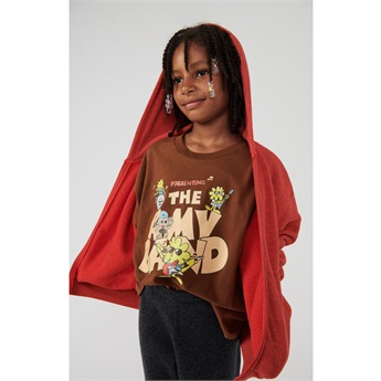 Doven Zipped Sweatshirt - Overdyed Chilli