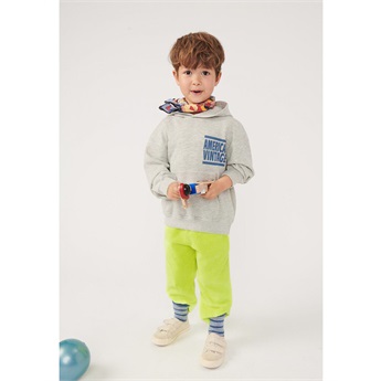 Zofbay Hooded Sweatshirt - Heather Grey