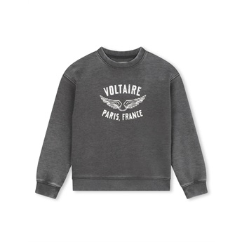 Voltaire Round Sweatshirt - Anthracite