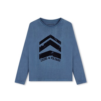 Z&V Longsleeve T-Shirt - Steel Blue
