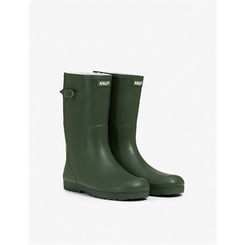Rainboots - Woody-Pop Fur Khaki