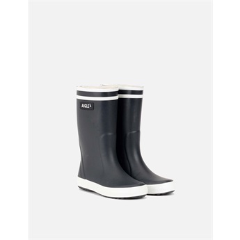 Rainboots - Lollypop Marine Blanc