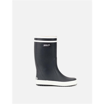 Rainboots - Lollypop Marine Blanc