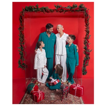 Preppy Pyjama Set - Emerald Green