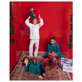 Winter Pyjama Set - Emerald Green