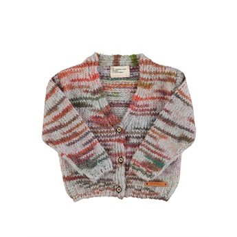 Knitted Cardigan Multicolour/Grey