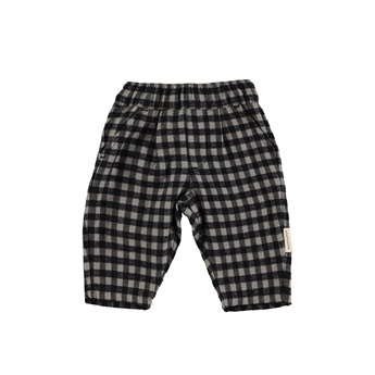 Baby Vichy Trousers Black