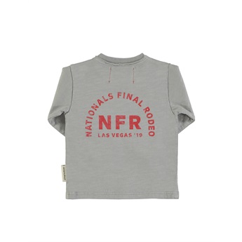 Baby Longsleeve T-Shirt Grey/Printed