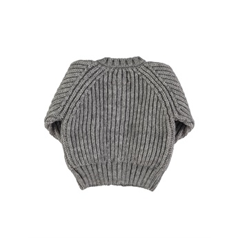 Baby Knitted Cardigan Grey