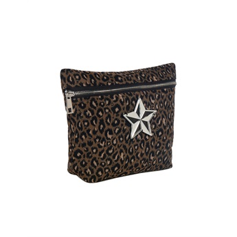 Alexa Pouch - Khaki Animal Star