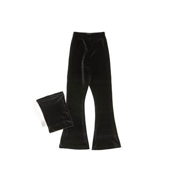 Velvet Bell Bottom - Black