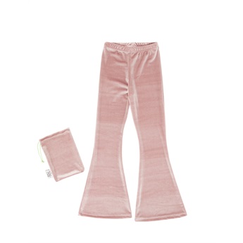 Velvet Bell Bottom - Pink