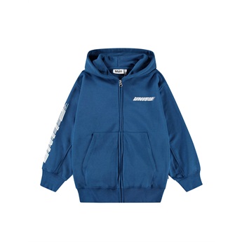 Mazz Zipped Hoodie - Best Blue