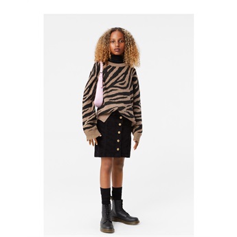 Gerda Sweater - Zebra Knit