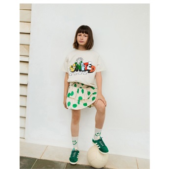 Bonita Skirt - Green Dots