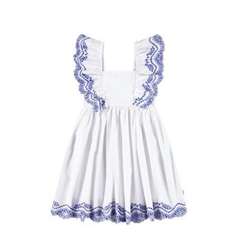 Clementine Dress - Crisp White