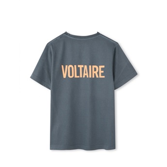 Z&V Logo T-Shirt Charcoal/Orange