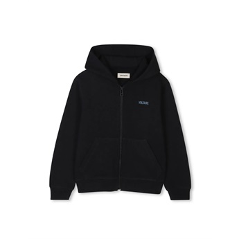 Hooded Cardigan Black