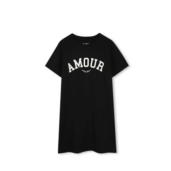 Amour Short Dress Black