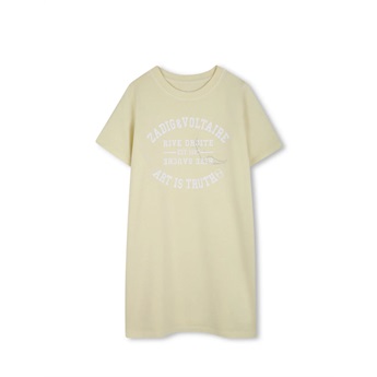 Art Is Truth Short Dress Yellow