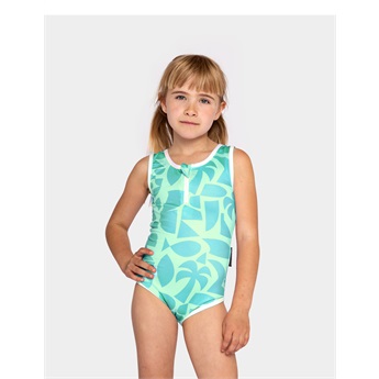 Beach Comber Pistache Swimsuit UPF50+