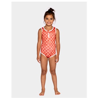 Checkered Love Swimsuit UPF50+