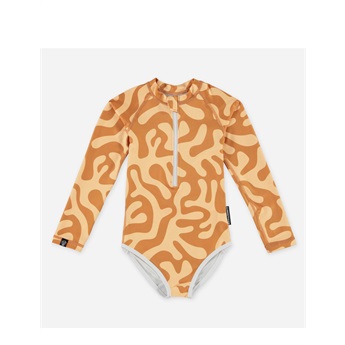 Coral Reef Golden LS Suit UPF50+
