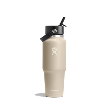 Wide Flex Straw Travel Bottle 946ml - OAT