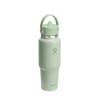 Wide Flex Straw Travel Bottle 946ml - ALOE