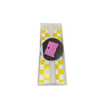 Easter Candle - Plexi Frame CHILL Pink