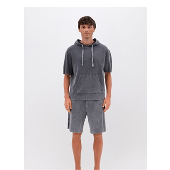 Waffle Bermuda Men - Vintage Grey