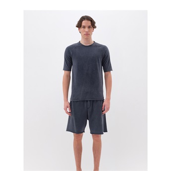 Raw Edges Bermuda Men - Vintage Blue