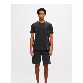 Relaxed Sleeves T-Shirt Men - Black