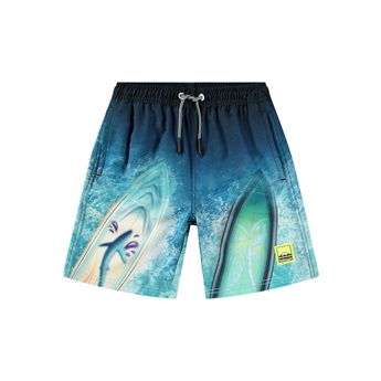 Nilson Swimshorts - Surf Art Blue Chill