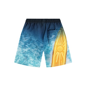 Nilson Swimshorts - Surf Art Blue Chill