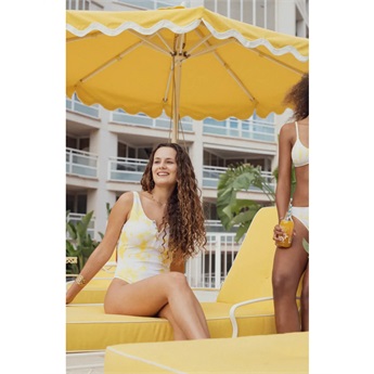 Tahaa Swimsuit Tie Dye Yellow
