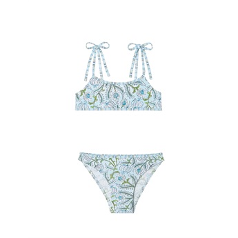 Poppy Bikini Blue-Green
