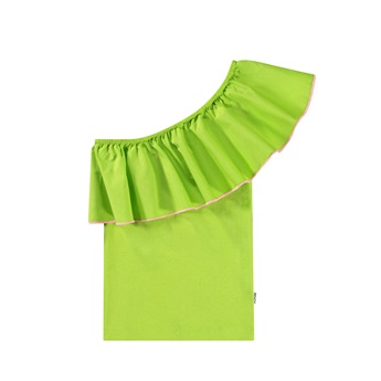 Rebecca One Shoulder - Apple Green