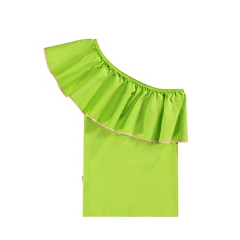 Rebecca One Shoulder - Apple Green