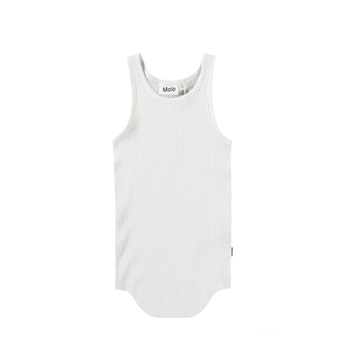 Roberta Sleeveless Top - Crisp White