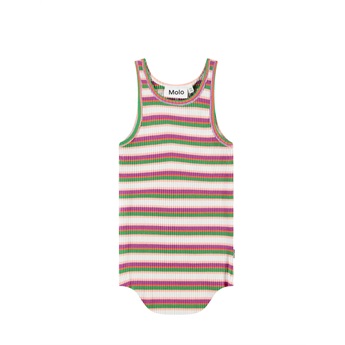 Roberta Sleeveless Top - Jungle Stripe