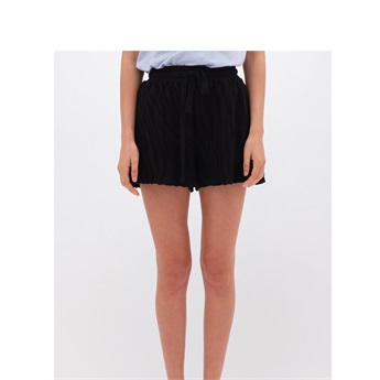 Terry Shorts Women - Jaquard Black