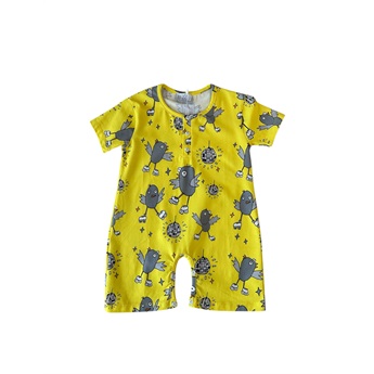 Baby Summer PJ Onesie - Disco Chicks