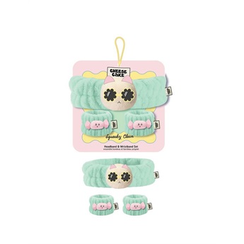 Cheesecake Head&Wristband Set - Cat